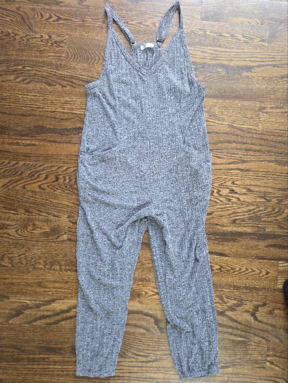 Gray Women's Easy Wear Jumpsuit
